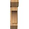 Ekena Millwork Westlake Slat Smooth Bracket w/ Offset Brace, Western Red Cedar, 7 1/2"W x 24"D x 28"H BKT0806X24X28WTL06SWR - alternate 3
